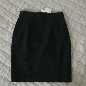 H&M Black pencil skirt